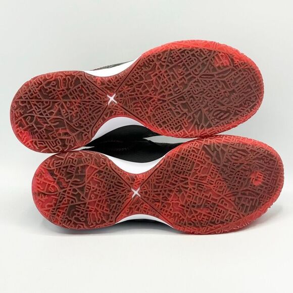 Nike Zoom LeBron NXXT Gen FaZe Clan Bred Lace Up Red Black Mid Sneakers - US Men - Picture 16 of 16